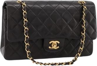 Chanel Pre-owned Vintage Schoudertas - Dames - Vintage Schoudertas - Zwart - ONE Size - Leer - Vintage