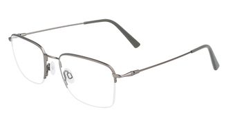 Flexon Demo Square Mens Eyeglasses FLEXON H6041 033 52