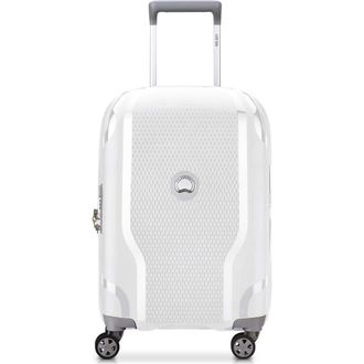 DELSEY Paris Clavel Hardside Carry-On Expandable Luggage with Spinner Wheels in White at Nordstrom