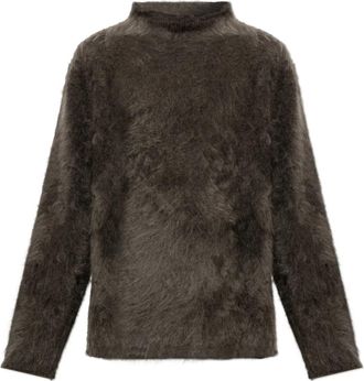 Lisa Yang Teis Cashmere Trui - Heren - Cashmere truien - Bruin - XL - Kasjmier - Truien & Vesten