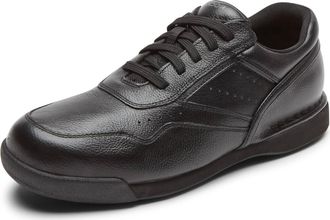 Rockport Mens Mil Pro Walker Shoes In Black