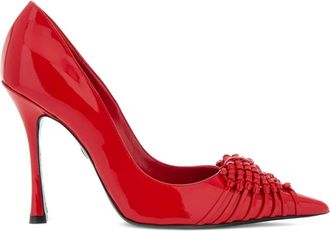 Roberto Cavalli Pumps in pelle - Rosso