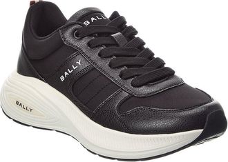 Bally Running Leather & Canvas Sneaker