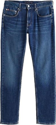 Tommy Hilfiger Indigo Straight Denton Jeans - Heren - Slim Fit Jeans - Blauw - W33 - Jeans