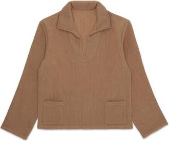 Fortela Franco Wool Sweater in Camel at Nordstrom, Size Medium Eu