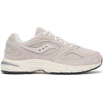 Saucony Mens Grid Jazz 9 Suede Sneakers In Cashmere / Cream