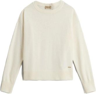 Woolrich Donna, Maglie, Bianco, L, new