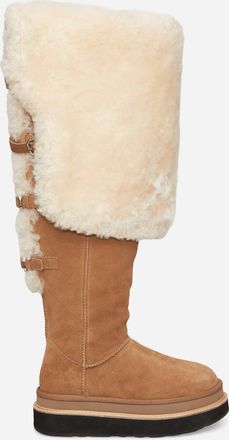 UGG Women s sacai Thigh High Boots Chestnut