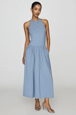 Reformation Clara Knit Midi Dress