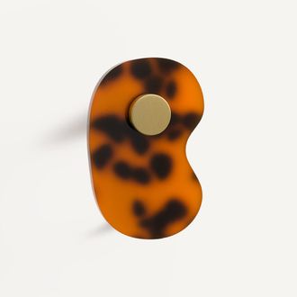 AM.PM Set van 3 kapstokken in gekleurd acetaat, Paula