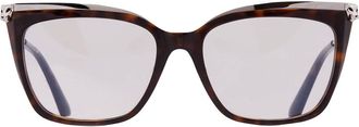 Cartier Panthere de Cartier Demo Cat Eye Ladies Eyeglasses CT0033O 002 53