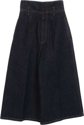 Dior Pantaloni a vita alta anni 10 - Blu