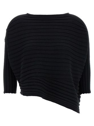 Issey Miyake Cotton Cashmere Knit Top