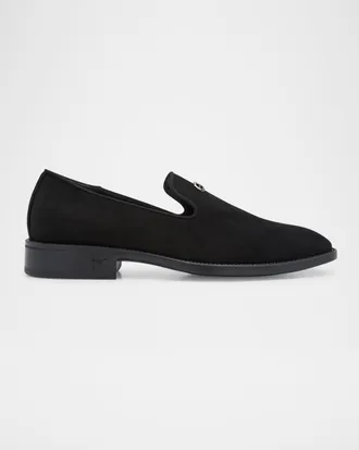 Giuseppe Zanotti Men & apos;s Sorrento 15 Suede Loafers
