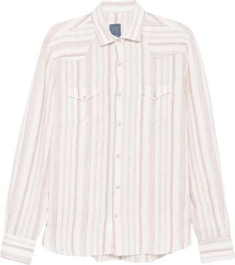 Barba Striped Pocket Shirt