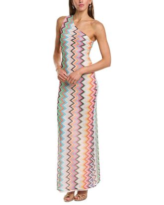 M Missoni Abito Lungo Maniche Maxi Dress
