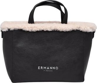 Ermanno Scervino Vanessa Schoudertas - Dames - Handtassen - Zwart - ONE Size - Polyester - Tassen