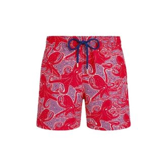 Vilebrequin Ba&ntilde;ador Moorea Hypnoctopus - Swimwear - Hombre - Rojo - 2XL