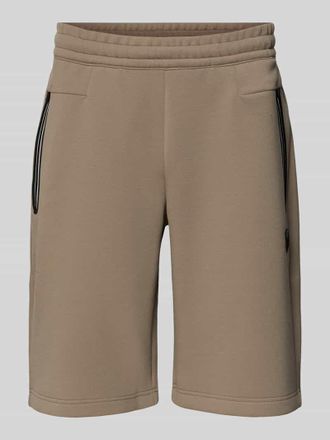 Emporio Armani Bermudas mit Rei&szlig;verschlusstaschen in Beige, Gr&ouml;&szlig;e XXXL