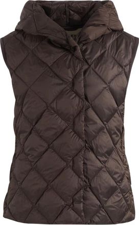 Max Mara Wkdgiochi Down Vest - Jackets - Mujer - Marr&oacute;n - 2XS