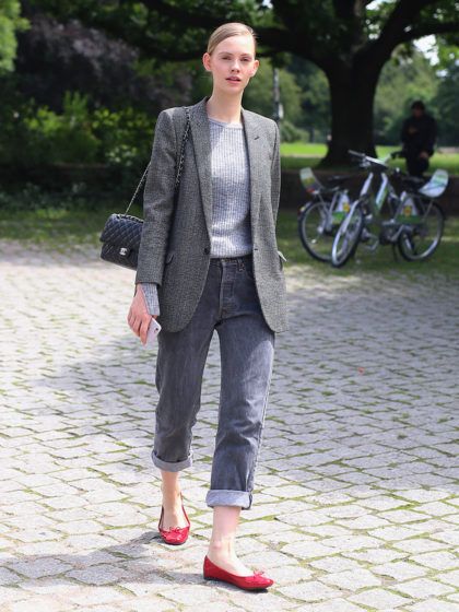 Sí, puedes usar bailarinas, pero solo con estos 4 lookazos