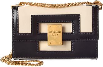Balmain Leather Shoulder Bag
