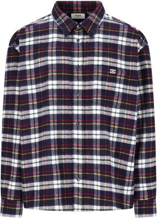 Celine Casual Shirts, male, Multicolor, Size: XL Relaxed Shirt