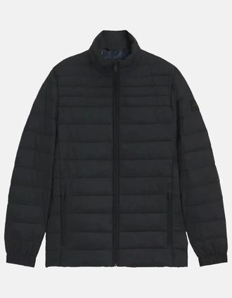 HUGO BOSS Mens BOSS MENS ODEN2 SLIM FIT PACKABLE PUFFER JACKET BLACK - Size: 42/Regular