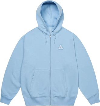 Palace Sofar Zip Hoodie Skyline Blue P29HD036