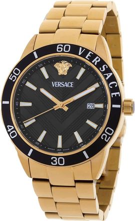 Versace Greca Urban Quartz Black Dial Mens Watch VEYCA0724
