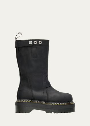 Dr. Martens x Dr. Martens Quad Sole Pull-On Leather Boots
