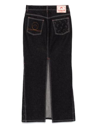 Marine Serre Skirt - Black