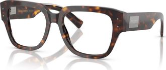 Dolce & Gabbana 52mm Square optical glasses in Tortoise at Nordstrom