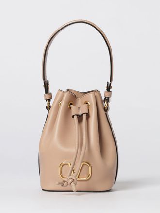 Valentino Garavani Borsa a secchiello VLogo Signature Valentino Garavani in pelle