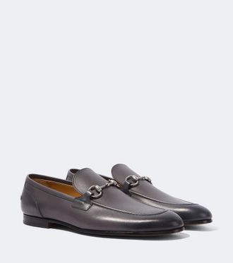 Gucci Gucci Jordaan Horsebit leather loafers