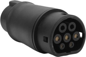 OEM Adaptador De Cargador Para Veh&iacute;culos El&eacute;ctricos Tipo 1 A Tipo 2, Para Veh&iacute;culos Americanos Est&aacute;ndar A Veh&iacute;culos Europeos, Protecci&oacute;n Ip54