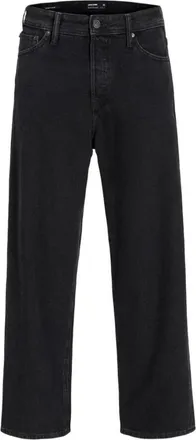 Jack & Jones Jeans, Heren, Zwart, W30 L34, Katoen, Baggy Alex Jeans