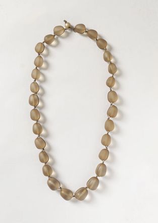 Emporio Armani Collana in resina opacizzata