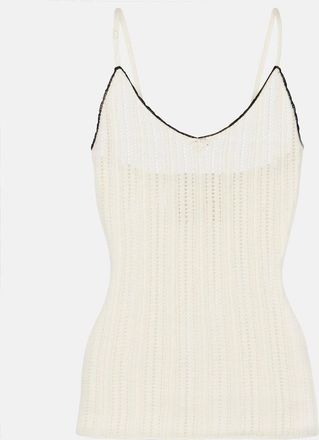 Isabel Marant India pointelle silk and cotton camisole