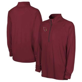 Outerstuff Mens Cardinal Arizona Cardinals Combine Authentic Raglan Quarter-Zip Top at Nordstrom, Size Xx-Large