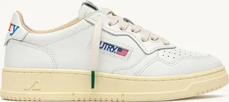 Autry SNEAKERS MEDALIST LOW IN PELLE BIANCA