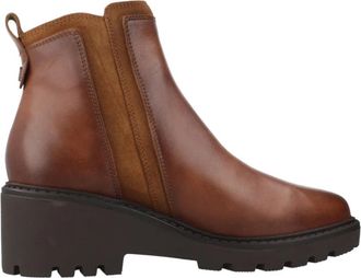 Porronet Botin Lugano - Dames - Enkellaarsjes - Bruin - 40 EU - Leer - Schoenen