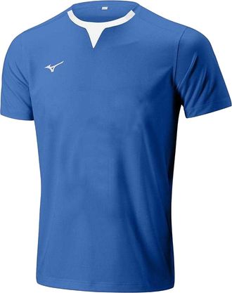 Mizuno Heren Authentiek Logo Trainings Rugby Shirt (Royaal Blauw)