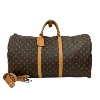 Louis Vuitton Pre-owned Weekend Bags, female, Brown, Size: ONE SIZE Pre-owned Keepall Bandouliere 60