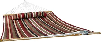 Sunnydaze Xl 2-Person Quilted Outdoor Hammock With Spreader Bars