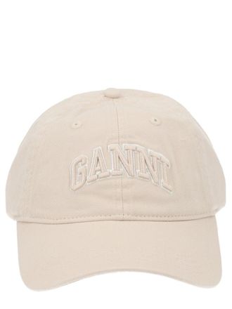 Ganni Baseballm&uuml;tze mit Logo