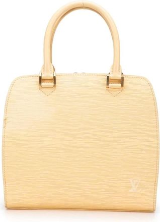 Louis Vuitton Pre-owned Handbags, female, Brown, Size: ONE SIZE Pre-owned Structured Top Handle Bag