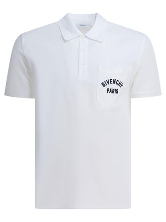 Givenchy Cotton Short-Sleeved Polo Shirt