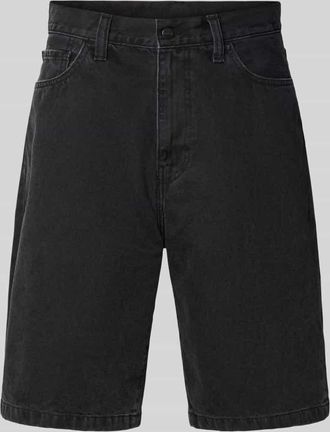 Carhartt Work in Progress Jeansshorts mit Eingrifftaschen Modell Robertson in Black, Gr&ouml;&szlig;e 29