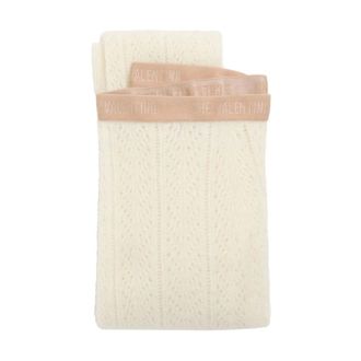 Valentino Garavani Tights, female, Beige, Size: S Mohair Tights